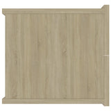 Bedside Cabinets 2 pcs Sonoma Oak 40x30x30 cm Engineered Wood 801060