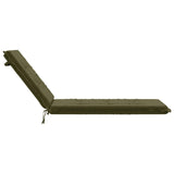 Sunlounger Cushion GEMERT 100% Polyester Olive Green 947369