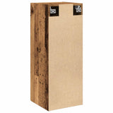 Wall Mounted Cabinet Old Wood 34.5x34x90 cm Engineered Wood 857334