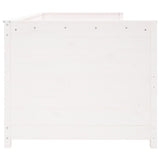 Day Bed without Mattress White 80x200 cm Solid Wood Pine 820907