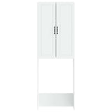 Toilet Cabinet UTRECHT White 66 x 25.5 x 190 cm Engineered Wood 897795