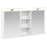 Bathroom Cabinet Set 3 pcs 116 x 16 x 62.5 cm Engineered wood 3403816