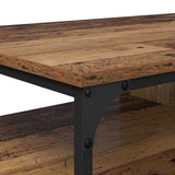 Coffee Table Old Wood 100 x 50 x 45 cm Engineered Wood 886240