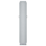 Patio Retractable Double Side Awning 170x600 cm Cream 48467