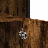Sideboard Smoked Oak 100x35x76 cm Engineered Wood 849031