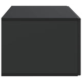 Wall-Mounted TV Cabinet Black 59.5 x 41 x 30 cm Engineered Wood 898506
