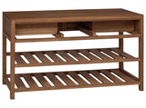Bathroom Cabinet Natural 90 x 45 x 75 cm Solid Teak Wood 42026908
