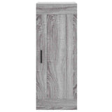 Highboard Grey Sonoma 34.5x34x180 cm Engineered Wood 3200343