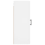 Wall Mounted Cabinet White 34.5x34x90 cm 828860