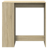Bar Table with Racks Sonoma Oak 101x40x103.5 cm Engineered Wood 854366