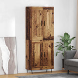 Highboard Old Wood 69.5 x 34 x 180 cm Engineered Wood 3415613