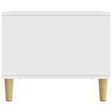 Coffee Table White 90 x 50 x 40 cm Engineered Wood 894725