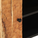 TV Cabinet 80x33x46 cm Solid Wood Acacia 356870