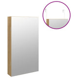 Mirror Jewellery Cabinet with LED Lights Wall Mounted 353240