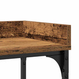 Console Table with Shelf with Storage Old wood 100 x 30 x 80 cm 863567