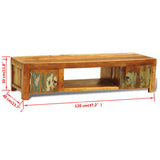 Reclaimed Wood TV Cabinet with 2 Doors Vintage Antique-style 241097