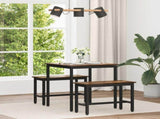 Dining Tables 70 x 70 x 75 cm Engineered Wood Smoked Oak Square 892622