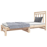 ZNTS Pull-out Day Bed without Mattress 2x cm 3124757