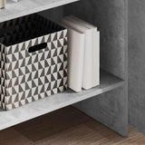 Book Cabinet Concrete Grey 60x35x180 cm Engineered Wood 803411