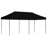 Party Tent Black Oxford fabric with PVC coating, Powder-coated steel 4004942