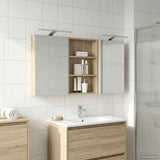 Bathroom Cabinet Set 3 pcs 120 x 10.5 x 60.5 cm Engineered wood 3403738