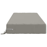 Seat Cushion SOEST 100% Polyester Grey 120 x 80 x 15 cm 944314
