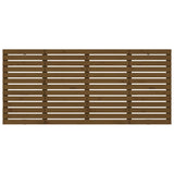 Wall Headboard Honey Brown 166x3x91.5 cm Solid Wood Pine 824701