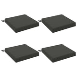 Seat Cushions SOEST 4 pcs 100% Polyester Anthracite 944568