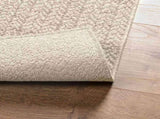Rug ZIZUR Cream 80x200 cm Jute Look Indoor and Outdoor 4010360