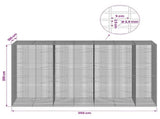 Gabion with 3.5 mm Wire and 5x2.5 cm Mesh 350x100x200 cm 3462001