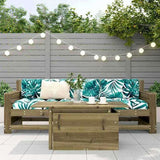 Garden Table 100x50x75 cm Impregnated Wood Pine 844912