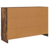 Sideboard Smoked Oak 100 x 30 x 65.6 Engineered Wood 888792