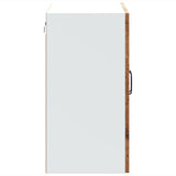 Kitchen Wall Cabinet with Glass Door Kalmar Old Wood Engineered Wood 853615