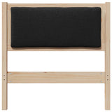 Headboard Other Brown 75 cm Solid pine wood 878986
