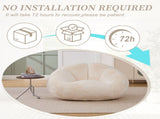 GOMYWAY Bean Bag Chair, Shell-Shaped Bean Bag Couch for Adults, Giant Bean Sofa with High-Rebound W2678P385451