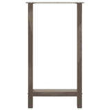Bar Table Legs Natural Steel 2 pcs 50x cm Steel 4013331