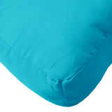 Pallet Cushions 3 pcs Turquoise Oxford Fabric 360965