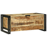 Coffee Table with Drawer Brown 90 x 50 x 38 cm Solid Mango Wood 4104724