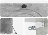 Wall-Mounted TV Cabinet Concrete Grey 59.5 x 41 x 30 cm 898168