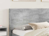Bed Frame with Storage and Headboard Concrete Grey 3414090