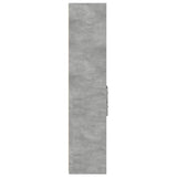 Highboard Concrete Grey 45x42.5x185 cm Engineered Wood 3281451