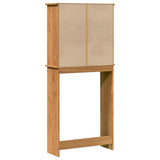 Washing Machine Cabinet with Shelf VIGO Brown and Honey Brown 4019129