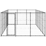 Outdoor Dog Kennel Steel 21.78 m 3082323