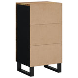 Sideboard with 3 Drawers 40x33,5x75 cm Solid Wood Mango 352908