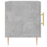 Bedside Cabinets 2 pcs Concrete Grey 40x40x50 cm Engineered Wood 827541