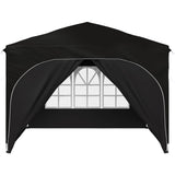 Pop-up Party Tent 290 x 290 x 245 cm Black 42019876