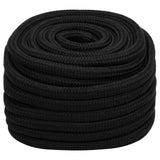 Work Rope Black 20 mm 25 m Polyester 152840