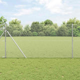 Hexagon Fence Silver 1.4 x 10 m Galvanised steel 42005650