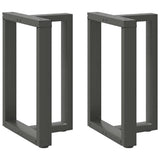 Dining Table Legs T-Shaped 2 pcs Anthracite 50x35x cm Steel 4013050