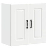 Kitchen Wall Cabinet "Kalmar" White Engineered Wood 853577